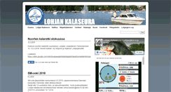 Desktop Screenshot of lohjankalaseura.com