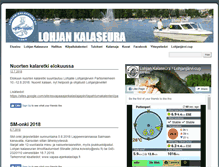 Tablet Screenshot of lohjankalaseura.com